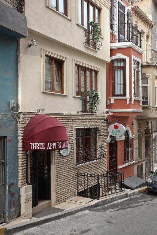 Three Apples Suites Taksim Istanbul Eksteriør billede